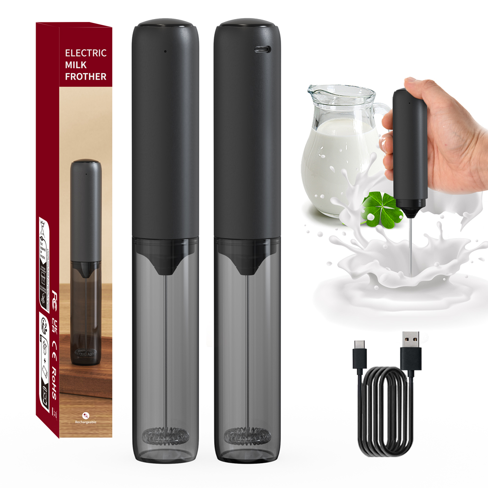 Kitchen Appliances Restaurant - ห้องครัวที่มีประสิทธิภาพStirrer FrotherนมมือถือโฟมMakerสําหรับLattes Whiskเครื่องดื่มผสมกาแฟชาร์จไฟฟ้าไข่Beater