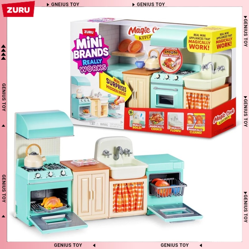 Kitchen Appliances Toys - ชุดครัวมินิแบรนด์ส์ ซูรู เมจิก คุก คิทเช่น ซัพไพรส์