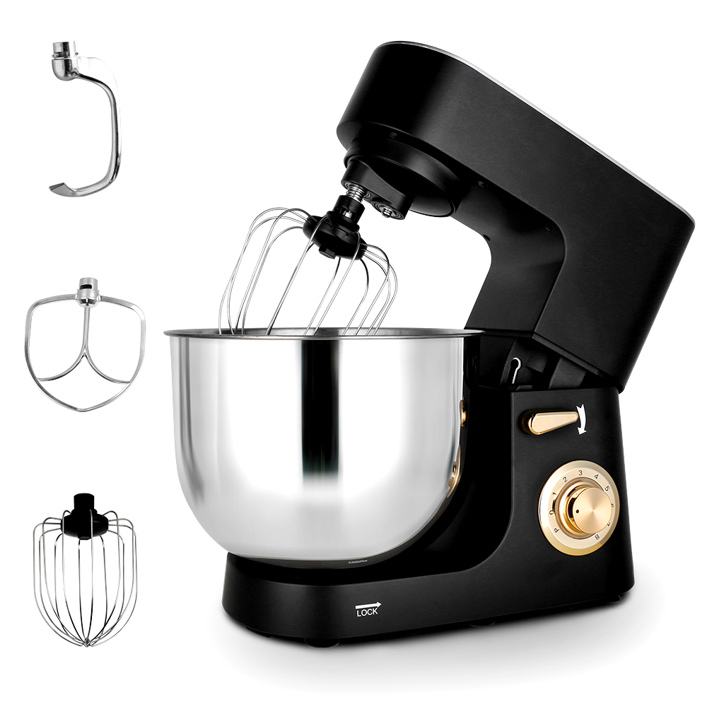 Kitchen Appliances Home - เครื่องผสมอาหารแบบตั้งโต๊ะสำหรับใช้ในครัวเรือน กำลังสูง 1800 วัตต์ ความจุ 8