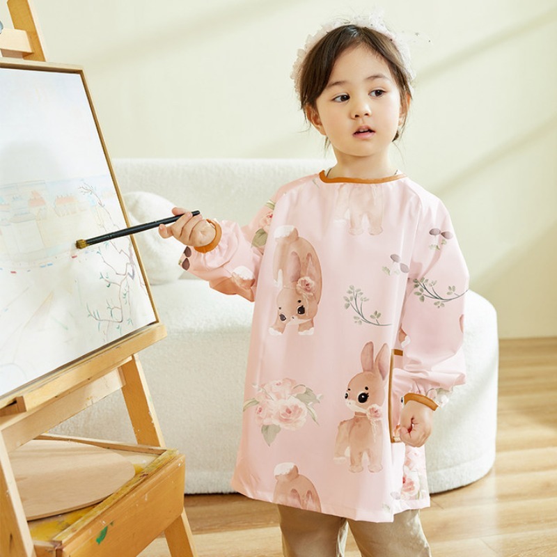 เสื้อกันเปื้อนเด็กแบบกันน้ำ แข - Kitchen Appliances Toys บทวิจารณ์และราคา