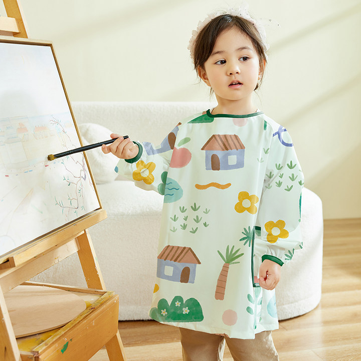 เสื้อกันเปื้อนเด็กแบบกันน้ำ แข - Kitchen Appliances Toys บทวิจารณ์และราคา
