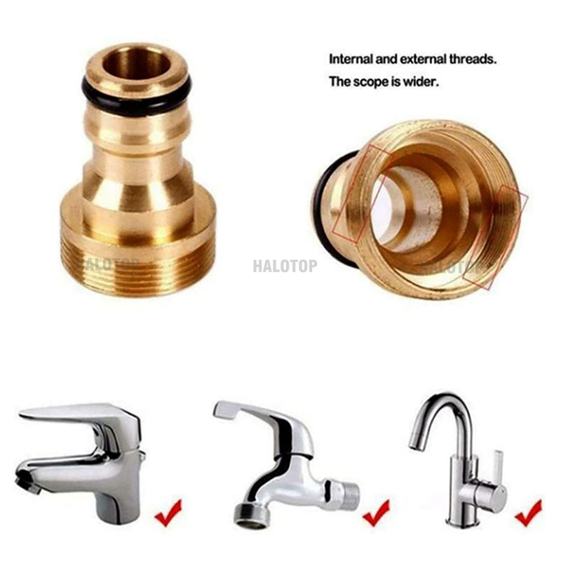 อะแดปเตอร์ก๊อกน้ำประปาทองเหลือ - Kitchen Appliances Restaurant บทวิจารณ์และราคา