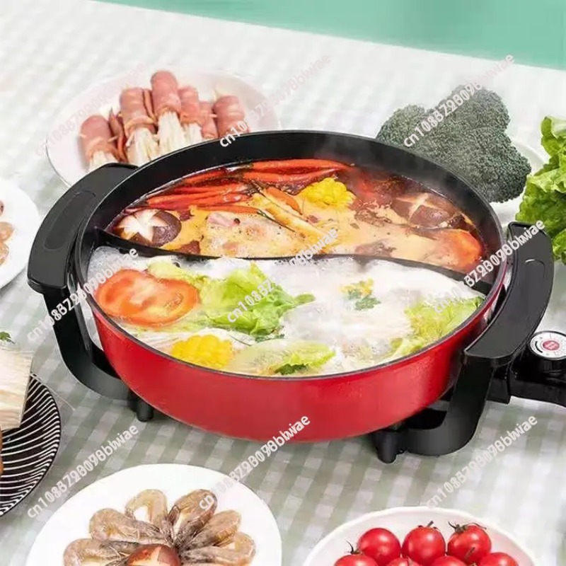 หม้อไฟฟ้าไร้ควัน 6 ลิตร แบบไม่ - Hot Pot Electric บทวิจารณ์และราคา