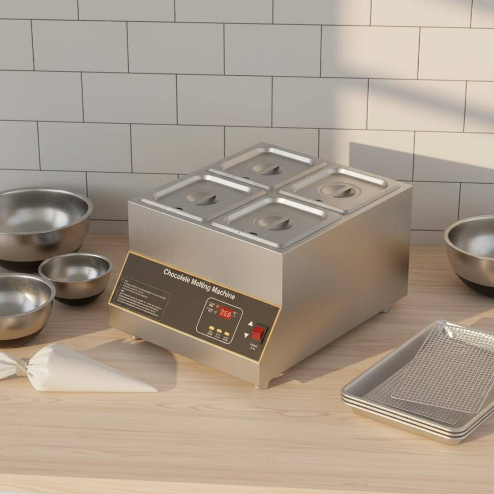 เครื่องทำช็อกโกแลตละลายด้วยลมร - Kitchen Appliances You Need บทวิจารณ์และราคา