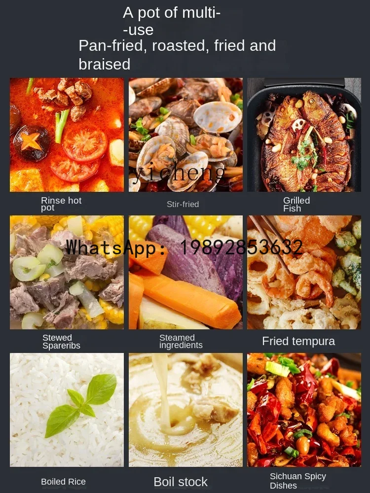 หม้อไฟฟ้าอเนกประสงค์ ZZPot สำห - Hot Pot Electric บทวิจารณ์และราคา