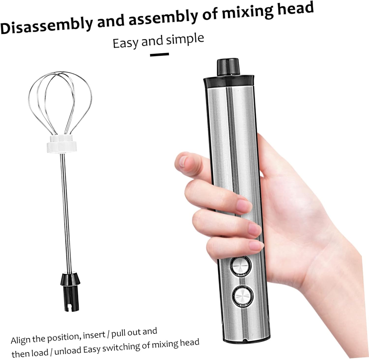 เครื่องตีฟองนมไฟฟ้าแบบมือถือ M - Kitchen Appliances Restaurant บทวิจารณ์และราคา