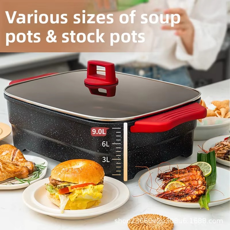 หม้อไฟฟ้าอเนกประสงค์สำหรับใช้ใ - Hot Pot Electric บทวิจารณ์และราคา