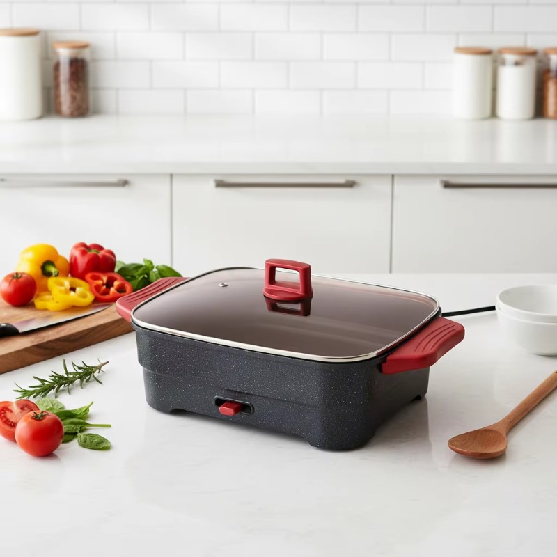 หม้อไฟฟ้าอเนกประสงค์สำหรับใช้ใ - Hot Pot Electric บทวิจารณ์และราคา