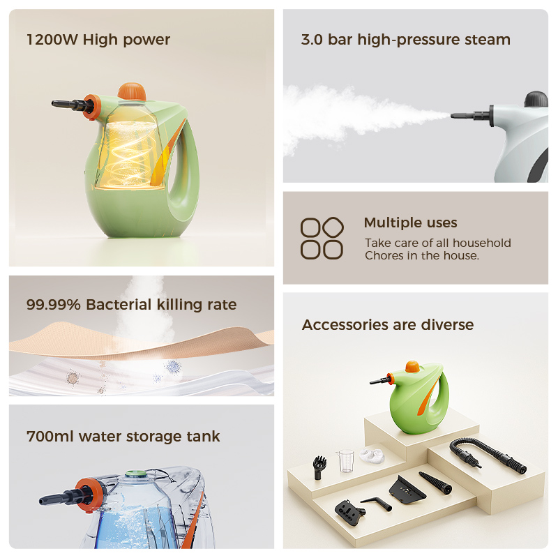เครื่องทำความสะอาดไอน้ำสำหรับใ - Kitchen Appliances Home บทวิจารณ์และราคา