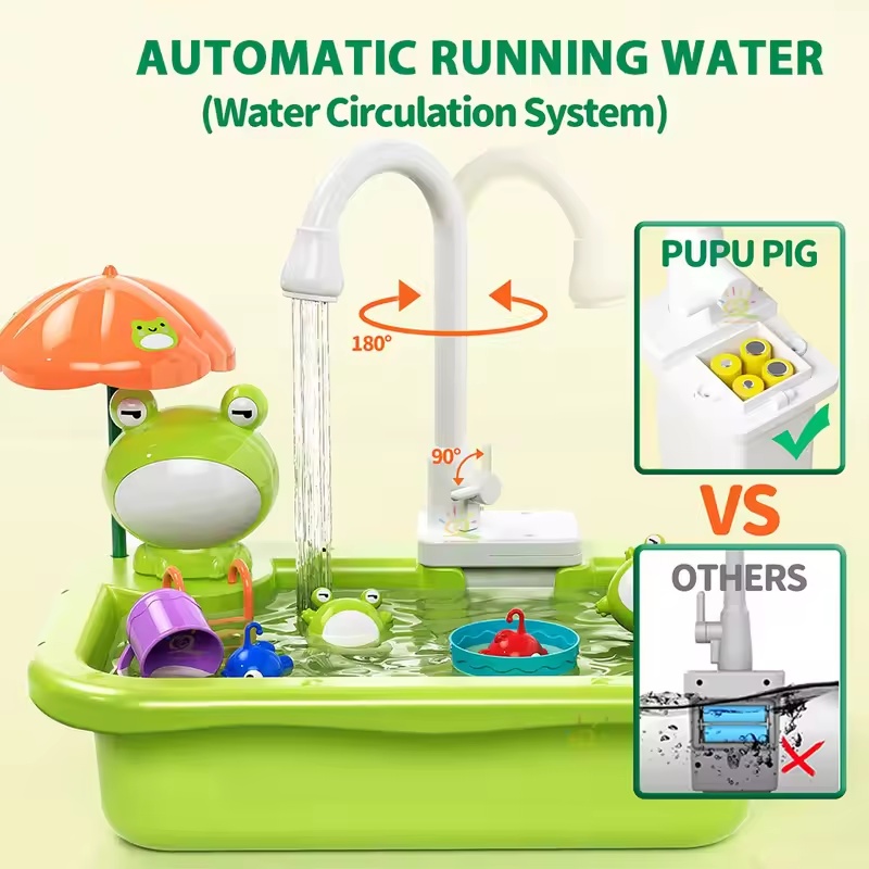 อ่างล้างจานเด็กแบบใหม่พร้อมเคร - Kitchen Appliances Toys บทวิจารณ์และราคา