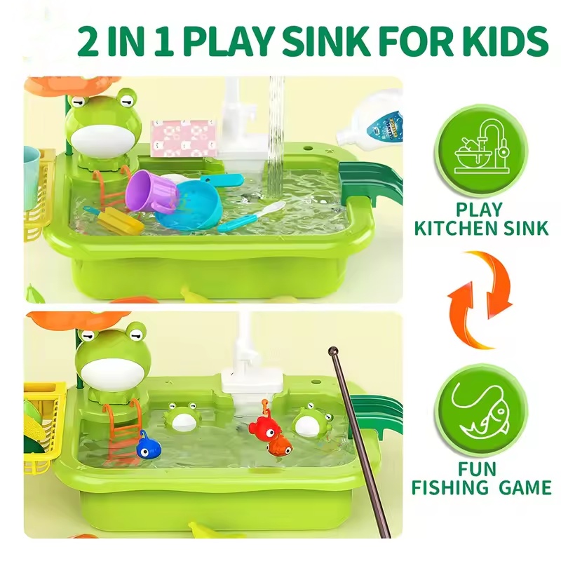 อ่างล้างจานเด็กแบบใหม่พร้อมเคร - Kitchen Appliances Toys บทวิจารณ์และราคา