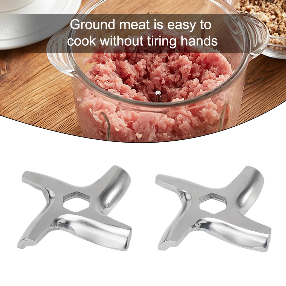 2 ชิ้น Mincer ใบมีดชิ้นส่วนเคร - Meat Grinder Attachment บทวิจารณ์และราคา
