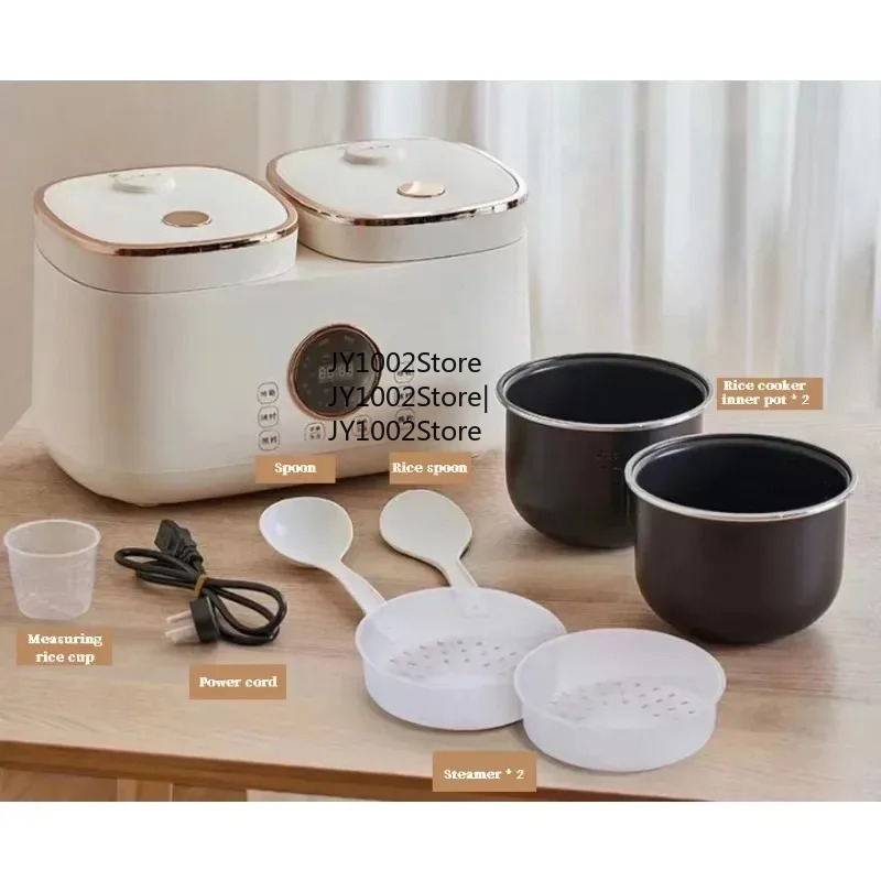 หม้อหุงข้าวขนาดเล็กแบบสองหม้อ  - Kitchen Appliances You Need บทวิจารณ์และราคา