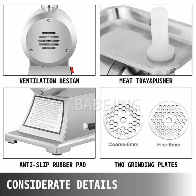 BABEJING 2025 ใหม่เครื่องบดเนื - Meat Grinder Attachment บทวิจารณ์และราคา